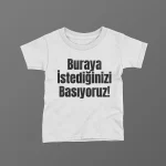 Baskıya Hazır Bebek Tişörtü