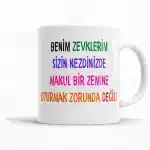 Benim Zevklerim Gibi Repliği Kupa