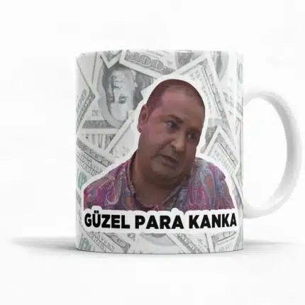 Güzel Para Kanka Kupa Bardak
