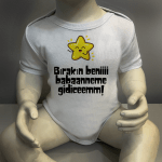 Bırakın Beni Babaanneme Gidicem Body Baskılı Zıbın