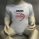 Dayım Süper Ama Yengem Bir Tane Body Baskılı Zıbın