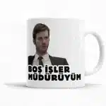 Boş İşler Müdürüyüm Kupa Bardak
