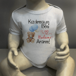 Kızdırmayın Beni Halamı Ararım Erkek Bebek Body Baskılı Zıbın