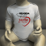 Teyzem Süper Ama Dayım Bir Tane Body Baskılı Zıbın