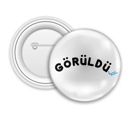 Görüldü Rozet
