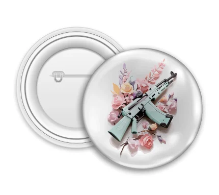Pastel Keleş Rozet