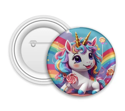 Sevimli Unicorn Rozet