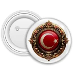 Türk Bayrağı Rozet