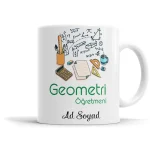 Geometri Öğretmeni Kupa Bardak