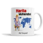 Harita Mühendisi Kupa Bardak 2