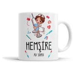 Hemşire Kupa Bardak