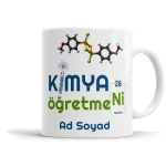 Kimya Öğretmeni Kupa Bardak