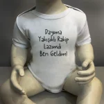 Dayıma Yakışıklı Rakip Lazımdı Ben Geldim Baskılı Body Baskılı Zıbın