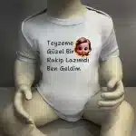 Teyzeme Güzel Bir Rakip Lazımdı Ben Geldim Baskılı Body Baskılı Zıbın