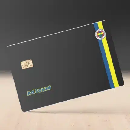 Fenerbahçe Kredi Kartı Kaplama Stickerı
