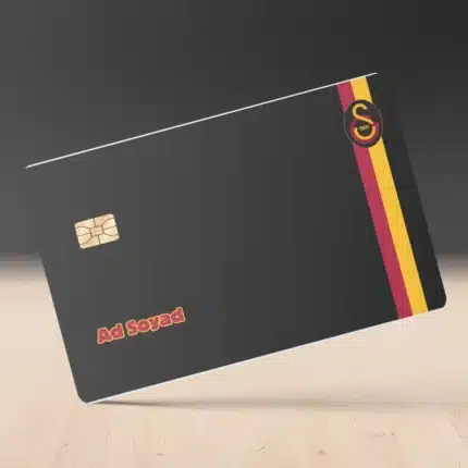Galatasaray Kredi Kartı Kaplama Stickerı