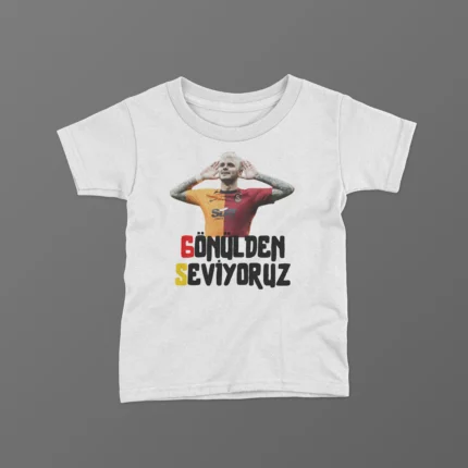 Gönülden Seviyoruz Baskılı Tişört