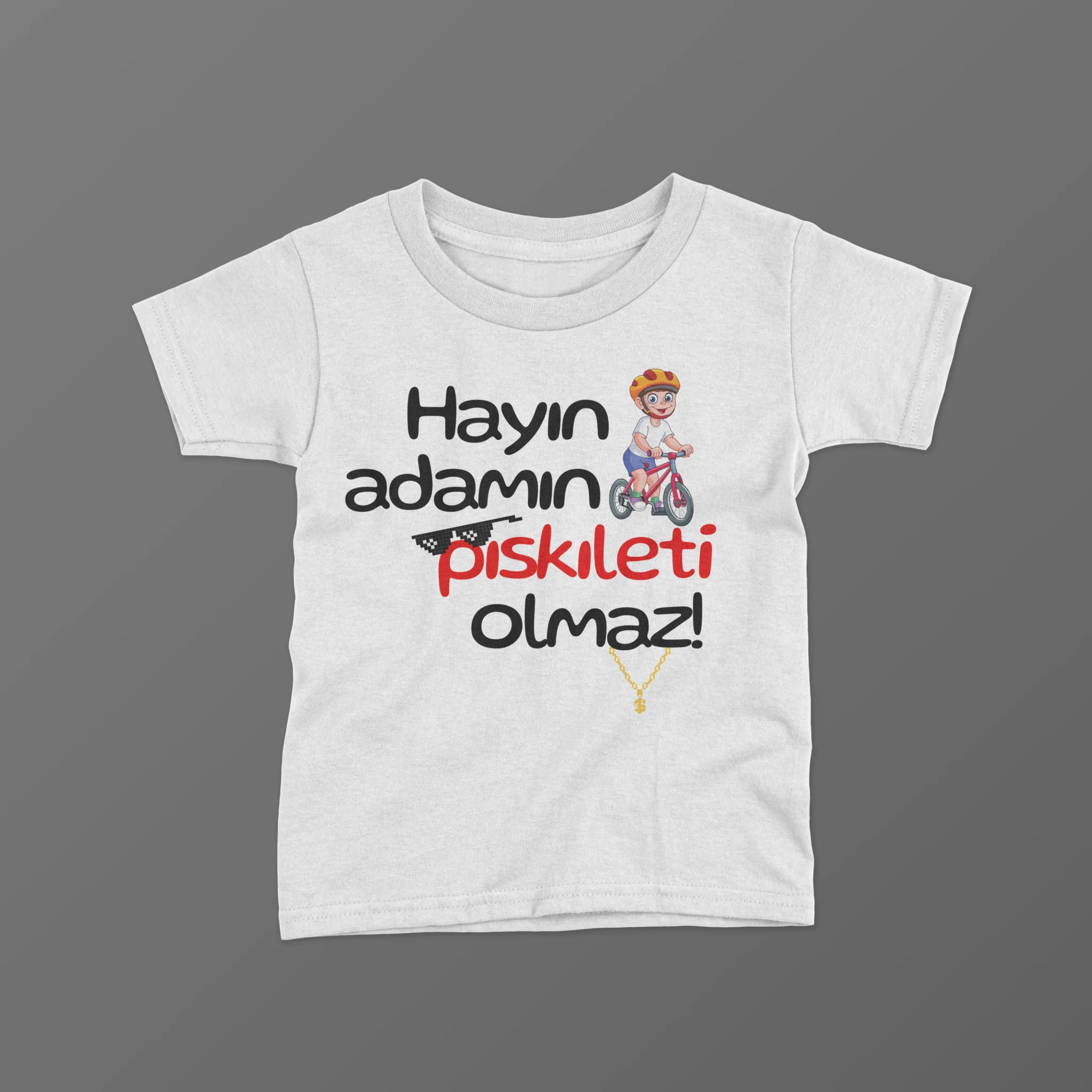 Hayın Adamın Pıskıleti Olmaz Baskılı Tişört Hayın Adamın Pıskıleti Olmaz Baskılı Tişört