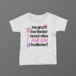 Ne Gam Ne Keder Nasıl Olsa Amcam Halleder Asa Baskılı Tişört