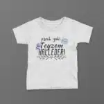 Panik Yok Teyzem Halleder Ayıcıklı Baskılı Tişört