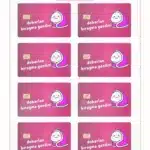 Dobarlan Bıragma Kendini Kart Etiketi