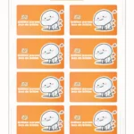 8 Adet Üzülme Param Ben De Bittim Kart Etiketi