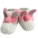 Beyaz Kız Bebe Patik Bebek Patiği