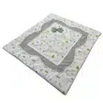 Gri Desenli Sürpriz Yastık Battaniyesi