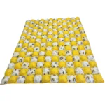 Sarı Desenli Kırkyama Yorgan