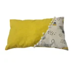 Sarı Desenli Sürpriz Yastık Yastığı