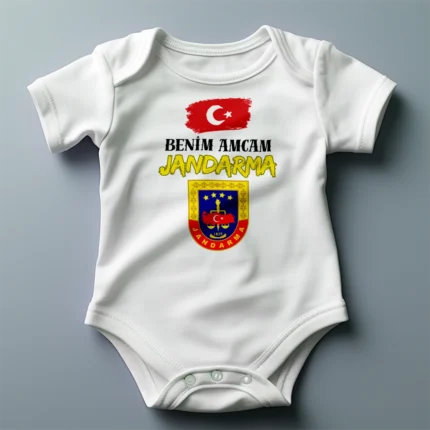 Benim Amcam Jandarma Baskılı Zıbın