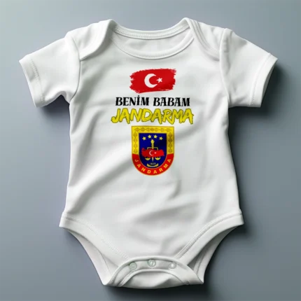Benim Babam Jandarma Baskılı Zıbın