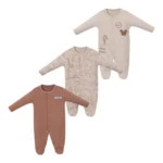 Animal Kingdom Erkek Bebek Üçlü Tulum