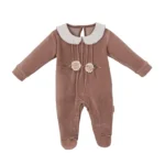 Bebe Yakalı Kız Bebek Soft Tulum - Görsel 2