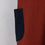 Excavator Desenli Salopetli Erkek Bebek Örme Tulum - Görsel 3