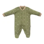 Koala Baskılı Erkek Bebek Patikli Üçlü Tulum - Görsel 6