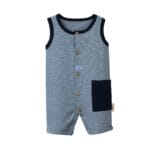 Deline Askılı Erkek Bebek Tulum