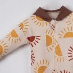 Fermuarlı Kapüşonlu Erkek Bebek Tulum - Görsel 3