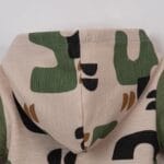 Geometrik Desenli Erkek Bebek Tulum - Görsel 3