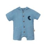 Mena Müslin Erkek Bebek Tulum