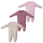 Vigo Kız Bebek Üçlü Tulum