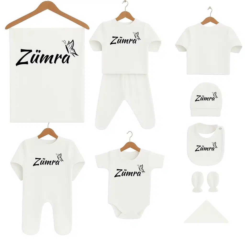 Isme-Ozel-Hastane-Cikis-Seti-Duz-Siyah-Kelebekli.webp İsme Özel Hastane Çıkış Seti Düz Siyah Kelebekli - Görsel 1