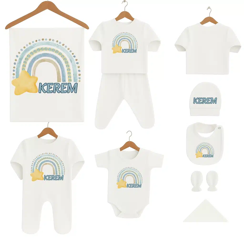 Isme-Ozel-Hastane-Cikis-Seti-Gokkusagi-Sari-Yildiz.webp İsme Özel Hastane Çıkış Seti Gökkuşağı Sarı Yıldız - Görsel 1