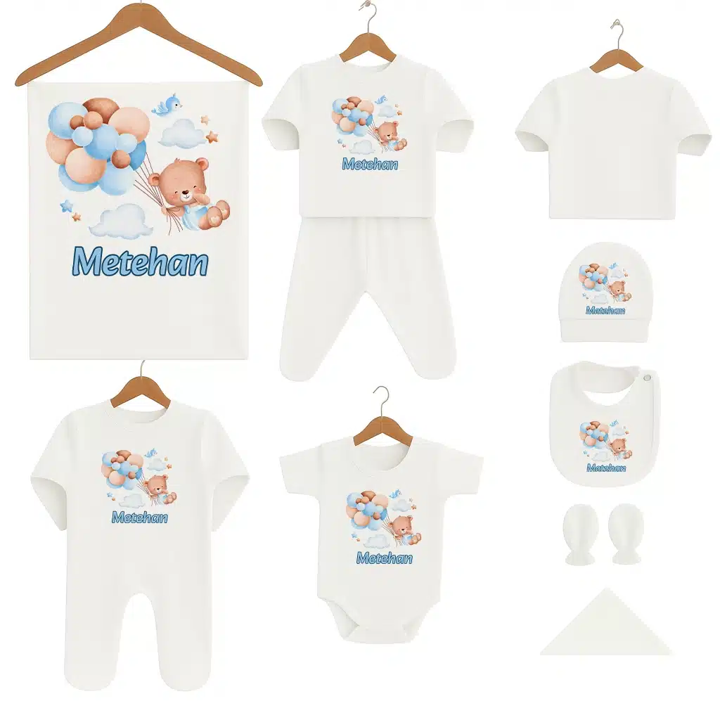 Isme-Ozel-Hastane-Cikis-Seti-Mavi-Balon-Ayicik-Kus.webp İsme Özel Hastane Çıkış Seti Mavi Balon Ayıcık Kuş - Görsel 1