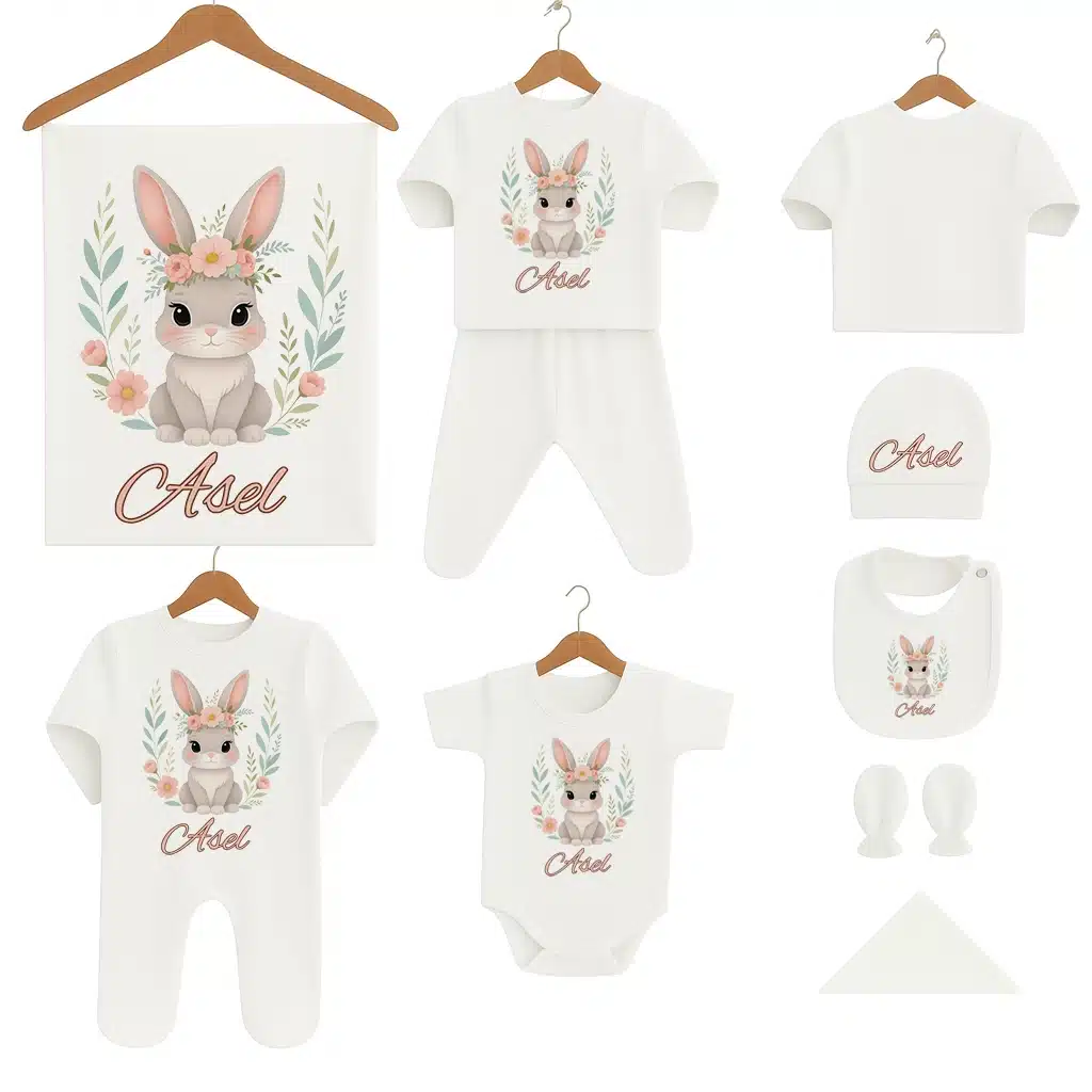 Isme-Ozel-Hastane-Cikis-Seti-Tavsancik.webp İsme Özel Hastane Çıkış Seti Tavşancık - Görsel 1