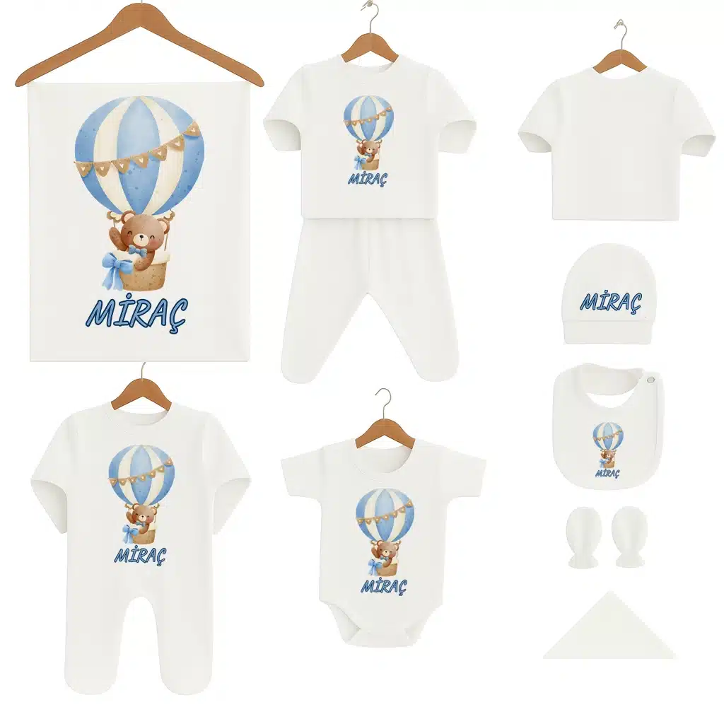 Isme-Ozel-Hastane-Cikis-Seti-Ucan-Balon-Ayicik.webp İsme Özel Hastane Çıkış Seti Uçan Balon Ayıcık - Görsel 1